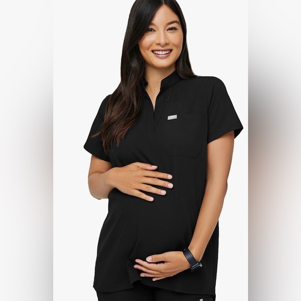 Figs Kitale Maternity Scrub Top